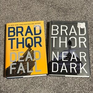Brad Thor Thriller Book Set - Dead Fall & Near Dark
